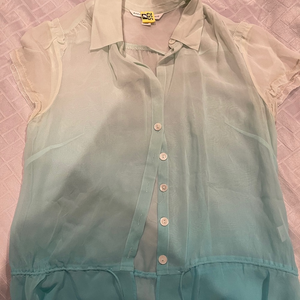 Banana Republic sheer top